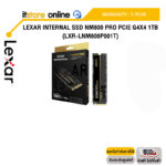 Lexar Internal SSD NM800 Pro PCIe G4x4 512GB (LXR-LNM800P512G)/ประกัน 5 Years/BY ITSTORE-ONLINE