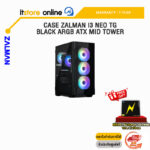 CASE ZALMAN I3 NEO TG BLACK ARGB ATX MID TOWER/ประกัน1 Year/BY ITSTORE ONLINE