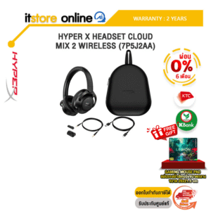 [ผ่อน 0% 6 ด.]HYPER X HEADSET CLOUD MIX 2 WIRELESS (7P5J2AA)/ประกัน 2 Years/BY ITSTORE ONLINE