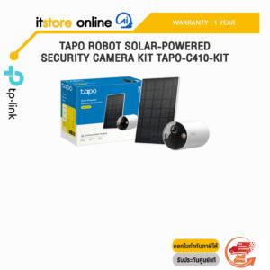 TAPO ROBOT SOLAR-POWERED SECURITY CAMERA KIT TAPO-C410-KIT/ประกัน 1YEAR/BY ITSTORE ONLINE