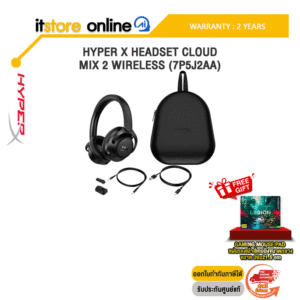HYPER X HEADSET CLOUD MIX 2 WIRELESS (7P5J2AA)/ประกัน 2 Years/BY ITSTORE ONLINE
