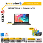 MSI Modern 15 F13MG-234TH /i5-1335U/ประกัน 2 Years/BY ITSTORE-ONLINE