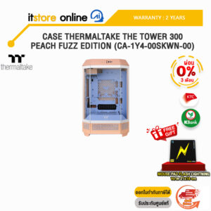 [ผ่อน 0% 3 ด.]CASE THERMALTAKE THE TOWER 300 PEACH FUZZ EDITION (CA-1Y4-00SKWN-00)/ประกัน 2 YEARS/BY ITSTORE-ONLINE