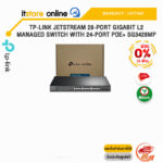 [ผ่อน 0% 10 ด.]TP-LINK JETSTREAM 28-PORT GIGABIT L2 MANAGED SWITCH WITH 24-PORT POE+ SG3428MP/ประกัน lifetime/BY ITSTORE ONLINE