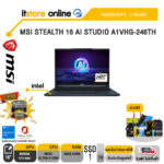 MSI Stealth 16 AI Studio A1VHG-246TH/ultra9 185H/ประกัน 3 Years/BY ITSTORE ONLINE