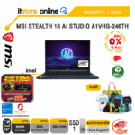 [ผ่อน 0% 10 ด.]MSI Stealth 16 AI Studio A1VHG-246TH/ultra9 185H/ประกัน 3 Years/BY ITSTORE ONLINE