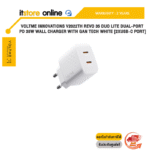 VOLTME INNOVATIONS V2022TH REVO 35 DUO LITE DUAL-PORT PD 35W WALL CHARGER WITH GAN TECH WHITE [2xUSB-C PORT]/ประกัน2y/BY ITSTORE ONLINE