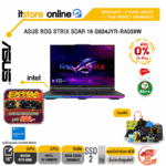 [ผ่อน 0% 10 ด.]ASUS ROG STRIX SCAR 16 G634JYR-RA039W/i9-14900HX/ประกัน 3 Years Onsite + 1 Year Perfect Warranty/BY ITSTORE-ONLINE