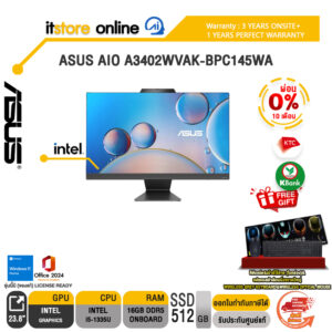 [ผ่อน 0% 10 ด.]ASUS AIO A3402WVAK-BPC145WA /i5-1335U/ประกัน 3 Years Onsite+1 Year Perfect Warranty/BY ITSTORE-ONLINE