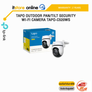 TAPO OUTDOOR PAN/TILT SECURITY WI-FI CAMERA TAPO-C520WS /ประกัน 2 Years/BY ITSTORE-ONLINE