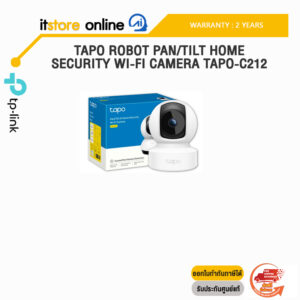 TAPO ROBOT PAN/TILT HOME SECURITY WI-FI CAMERA TAPO-C212/ประกัน 2 Years/BY ITSTORE-ONLINE