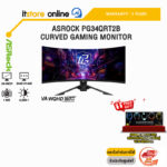 ASROCK PG34QRT2B CURVED GAMING MONITOR(VA WQHD 180Hz)/ประกัน 3 Years/BY ITSTORE-ONLINE