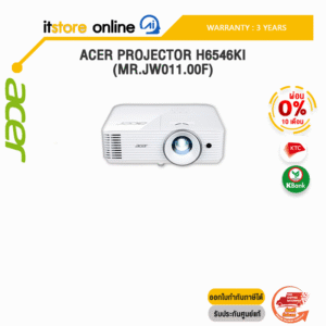 [ผ่อน 0% 10 ด.]ACER PROJECTOR H6546Ki (MR.JW011.00F)/ประกัน 3 Years/BY ITSTORE-ONLINE