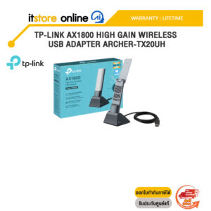 TP-LINK  AX1800 HIGH GAIN WIRELESS USB ADAPTER ARCHER-TX20UH /ประกัน lifetime