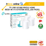 [ผ่อน 0% 6 ด.]TP-LINK AX1800 WHOLE HOME MESH WI-FI 6 SYSTEM DECO_X20-PACK3/ประกัน Lifetime/BY ITSTORE-ONLINE
