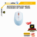 MICROPACK WIRELESS & BT MOUSE MS-201W - BLUE /ประกัน 1 Year/BY ITSTORE-ONLINE