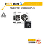 PSU MONTECH AP550 550W 80PLUS /ประกัน 3 Years/BY ITSTORE-ONLINE