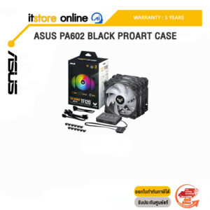 ASUS TUF GAMING TF120 BLACK ARGB 3IN1 FAN CASE/ประกัน 5 Years/BY ITSTORE-ONLINE