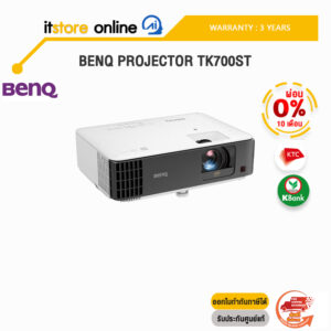 [ผ่อน 0% 10 ด.]BENQ PROJECTOR TK700ST/ประกัน  3 Years/BY ITSTORE ONLINE