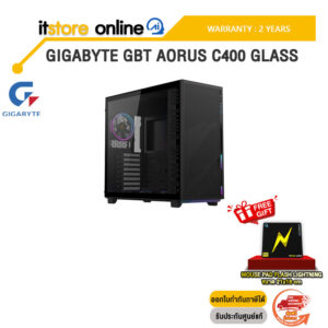 GIGABYTE GBT AORUS C400 GLASS/ประกัน 1 YEAR/BY ITSTORE ONLINE