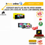 [ผ่อน 0% 3 ด.]CORSAIR NAUTILUS 360 RS ARGB 360MM LIQUID CPU COOLER, BLACK (CW-9060093-WW)/ประกัน 5 Years/BY ITSTORE-ONLINE