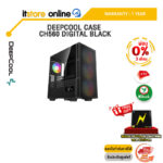 [ผ่อน 0% 3 ด.]DEEPCOOL CASE CH560 DIGITAL BLACK/ประกัน 1 Year/BY ITSTORE-ONLINE