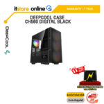 DEEPCOOL CASE CH560 DIGITAL BLACK/ประกัน 1 Year/BY ITSTORE-ONLINE