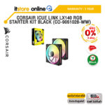 [ผ่อน 0% 3 ด.]CORSAIR iCUE LINK LX140 RGB STARTER KIT BLACK (CO-9051028-WW)/ประกัน 5 Years/BY ITSTORE-ONLINE