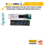 Apacer AS2280P4U PRO M.2 PCIe Gen3 x4 NVMe 256GB(3500/1200MB/s)AP256GAS2280P4UPRO-1 /ประกัน 3 Years/BY ITSTORE-ONLINE