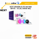 NZXT KRAKEN ELITE 240 RGB WHITE - V2 (RL-KR24E-W2) /ประกัน 6 Years/BY ITSTORE-ONLINE