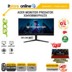 [ผ่อน 0% 10 ด.]ACER MONITOR PREDATOR X34V3BMIIPHUZX (VA U2K 180Hz)/ประกัน 3 Years Onsite/BY ITSTORE-ONLINE