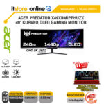ACER PREDATOR X49XBMIPPHUZX 49" CURVED OLED GAMING MONITOR (QHD 5K 240Hz) /ประกัน 3 Years Onsite/BY ITSTORE-ONLINE