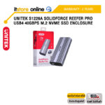 UNITEK S1226A SOLIDFORCE REEFER PRO USB4 40GBPS M.2 NVME SSD ENCLOSURE /ประกัน 2 Years/BY ITSTORE-ONLINE