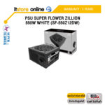 PSU SUPER FLOWER ZILLION 550W WHITE (SF-550Z12DW)/ประกัน 3 Years/BY ITSTORE ONLINE