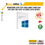 [ผ่อน 0% 10 ด.]WINDOWS SVR STD 2025 64BIT ENGLISH 1PK DSP OEI DVD 16 CORE (EP2-25187)/ประกัน 1 YEAR/BY ITSTORE ONLINE