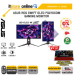 [ผ่อน 0% 10 ด.]ASUS ROG SWIFT OLED PG27UCDM GAMING MONITOR (QD-OLED 4K 240Hz) /ประกัน 3 Years/BY ITSTORE-ONLINE