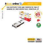 [ผ่อน 0% 10 ด.]VGA SAPPHIRE PURE AMD RADEON RX 7800 XT GAMING OC 16GB GDDR6 DUAL HDMI/DUAL DP /ประกัน 3 Years/BY ITSTORE-ONLINE