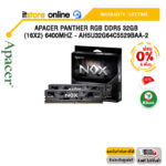 [ผ่อน 0% 6 ด.]APACER PANTHER RGB DDR5 32GB (16X2) 6400MHZ - AH5U32G64C5529BAA2/ประกัน LIFETIME/BY ITSTORE ONLINE