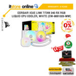 [ผ่อน 0% 6 ด.]CORSAIR iCUE LINK TITAN 240 RX RGB LIQUID CPU COOLER, WHITE (CW-9061020-WW) /ประกัน 6 Years/BY ITSTORE-ONLINE