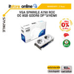 [ผ่อน 0% 10 ด.]VGA SPARKLE A750 ROC OC 8GB GDDR6 DP*3/HDMI /ประกัน3 Years/BY ITSTORE ONLINE