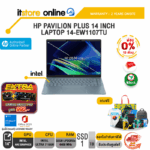 [ผ่อน 0% 10 ด.]HP PAVILION PLUS 14 INCH LAPTOP 14-EW1107TU / Ultra 7 155H /ประกัน 2 Years Onsite/BY ITSTORE ONLINE