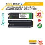 [ผ่อน 0% 6 ด.]APACER AS2280Q4U M.2 PCIE 2TB, STANDARD(SINGLE)_1 (ZC.A01ST.0DR) /ประกัน 5 Years/BY ITSTORE-ONLINE