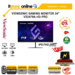 [ผ่อน 0% 3 ด.]VIEWSONIC GAMING MONITOR 24” VX2479A-HD-PRO (IPS FHD/240Hz)/ประกัน 3 Years/BY ITSTORE ONLINE