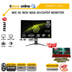 MSI 32 INCH MAG 321CUPDF MONITOR (VA 4K 160Hz)/ประกัน 3 Years/BY ITSTORE-ONLINE