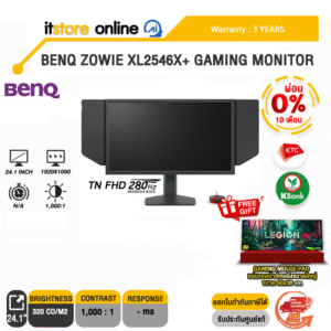 [ผ่อน 0% 10 ด.]BENQ ZOWIE XL2546X+ GAMING MONITOR (TN FHD 280Hz)/ประกัน 3 Years/BY ITSTORE-ONLINE