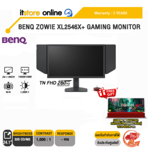 BENQ ZOWIE XL2546X+ GAMING MONITOR (TN FHD 280Hz)/ประกัน 3 Years/BY ITSTORE-ONLINE