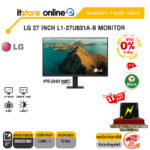 [ผ่อน 0% 6 ด.]LG 27 INCH L1-27U631A-B MONITOR (IPS QHD/100Hz) /ประกัน 3 Years/BY ITSTORE ONLINE