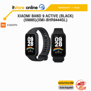 XIAOMI BAND 9 ACTIVE (BLACK) (59885)(XMI-BHR9444GL) /ประกัน 1 Year/BY ITSTORE-ONLINE