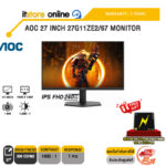 AOC 27 INCH 27G11ZE2/67 MONITOR (IPS FHD/240hz)/ประกัน 3 Years ONSITE + BKK ONLY/BY ITSTORE ONLINE