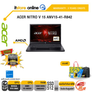 ACER NITRO V 15 ANV15-41-R842 /R5 6600H/ประกัน 3 Years Onsite/BY ITSTORE-ONLINE